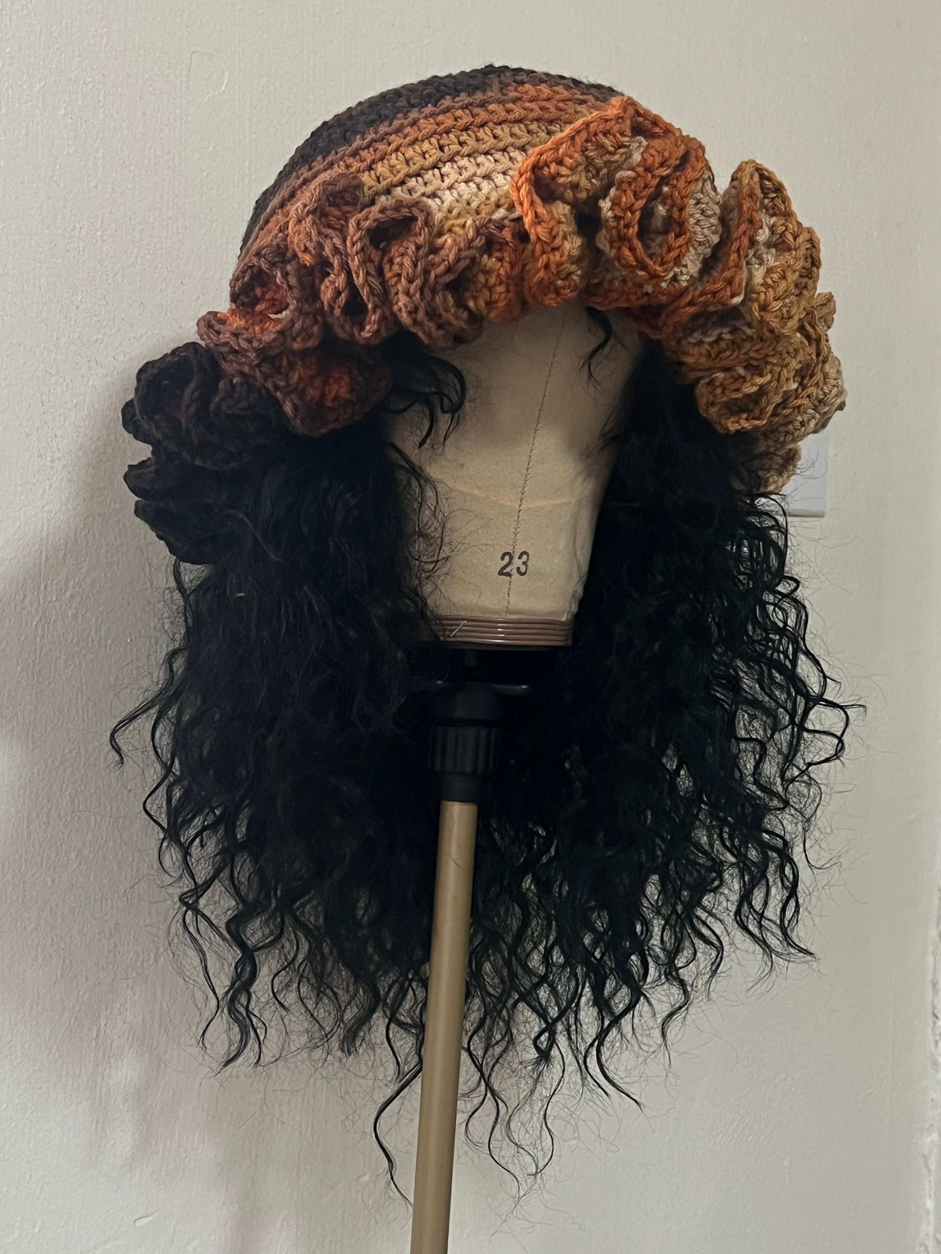 Crochet Ruffle hat